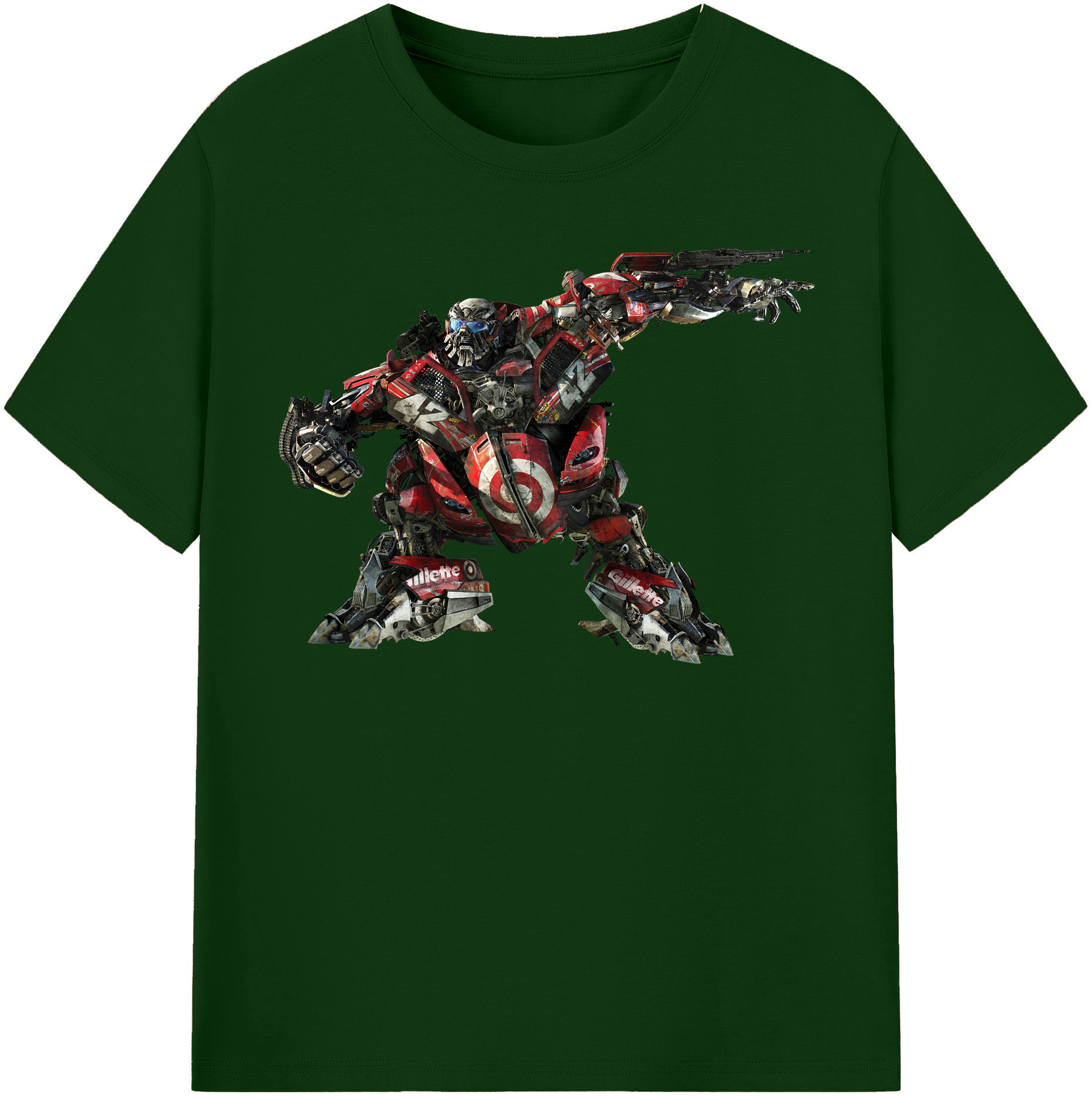 （画像用）  綿100％半袖Tシャツ（フロントプリント）